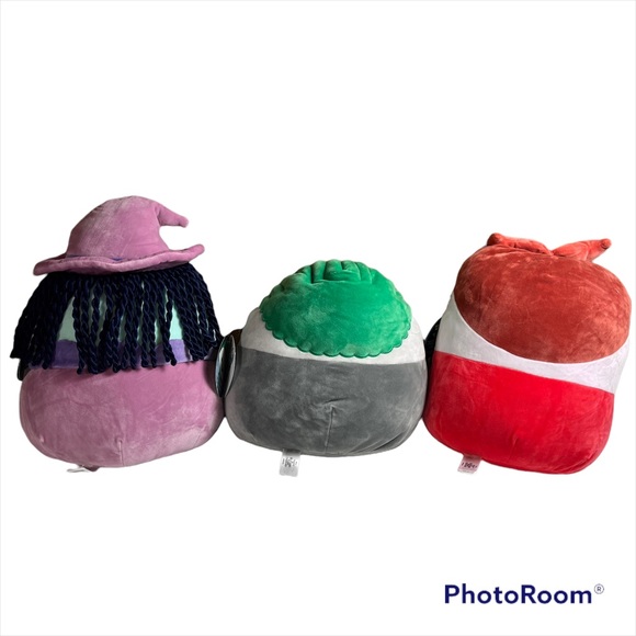 Nightmare Before Christmas Squishmallow Lot - Lock, Shock and Barrel New - Picture 2 of 10